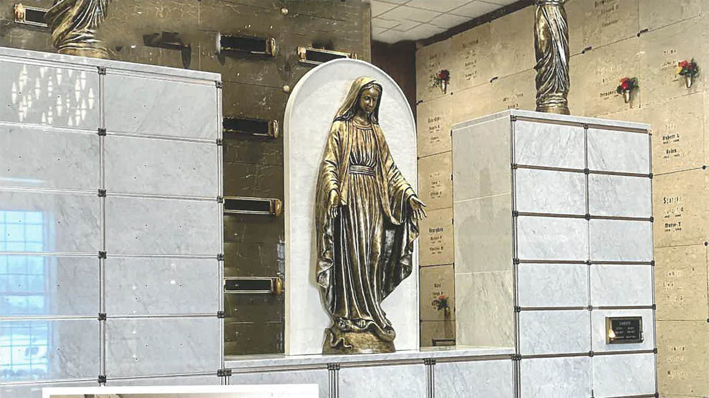 Bringing New Life into Existing Mausoleums - Assumption Catholic Cemetery mausoleum in Wheaton, Illinois