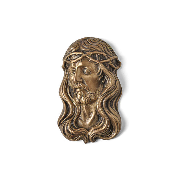 Christ With Crown of Thorns Emblem - Global Bronze
