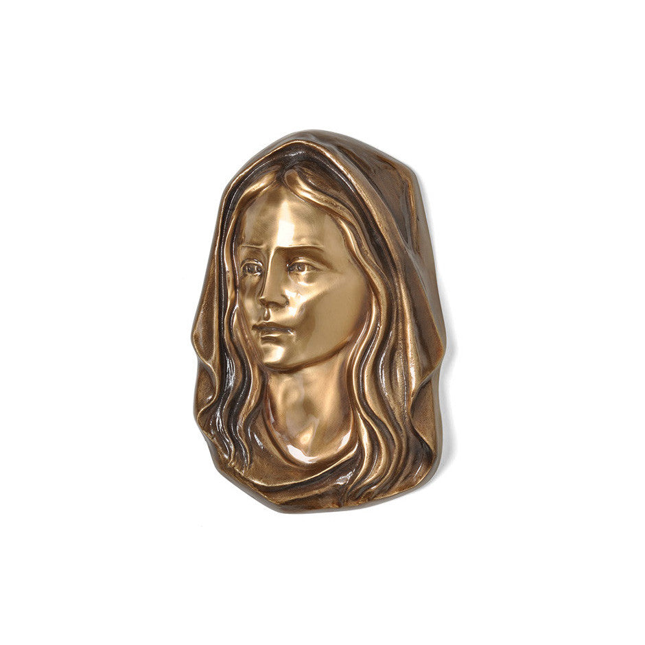 Madonna Head Emblem - Global Bronze