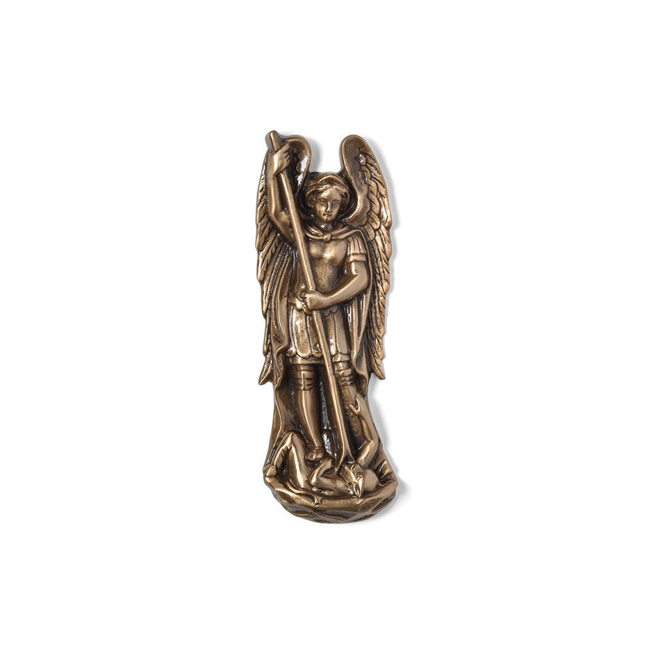 St. Michael The Archangel Emblem - Global Bronze