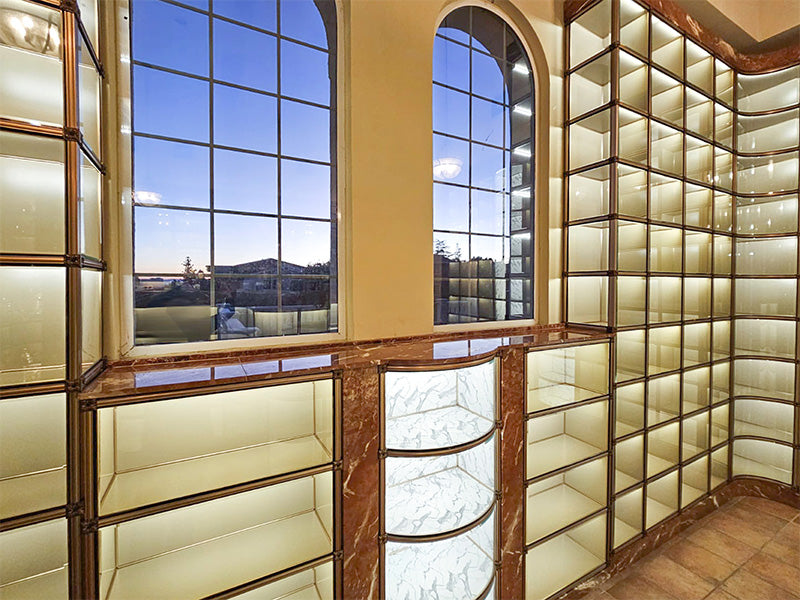Elevate Your Memorial Space with Glass Fronted Niches: Aesthetic Appeal and Architectural Elegance
