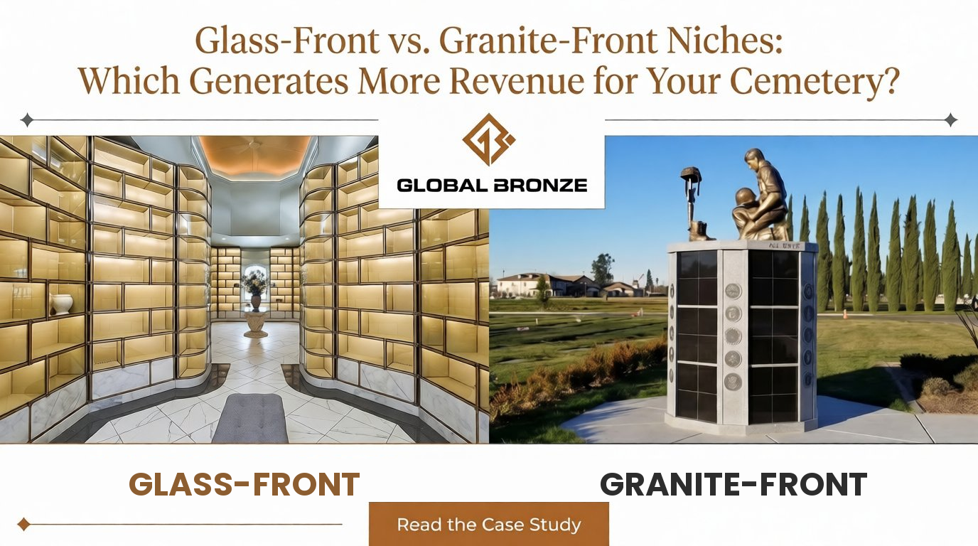 Glass Front vs. Granite Front Niches: Which Generates More Revenue for Your Cemetery?