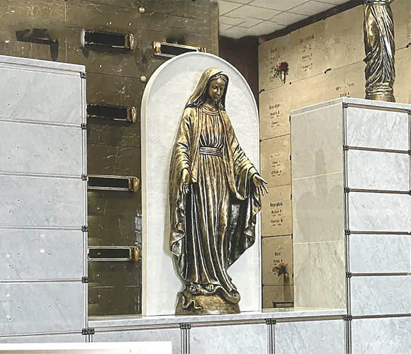 Bringing New Life into Existing Mausoleums - Assumption Catholic Cemetery mausoleum in Wheaton, Illinois