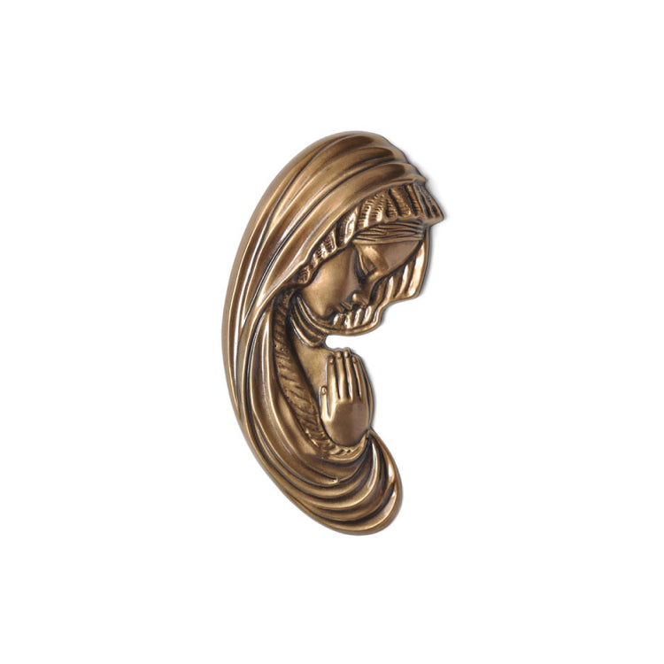 Madonna Praying Emblem Left & Right