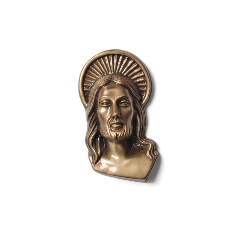 Christ with Halo Emblem, Die-cast