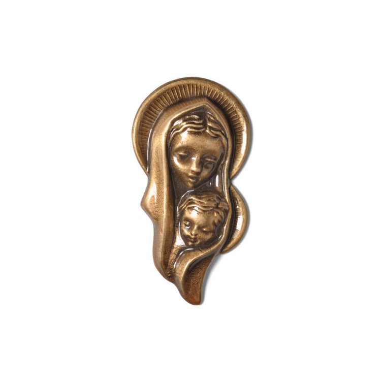 Madonna & Child with Halos Emblem, Small