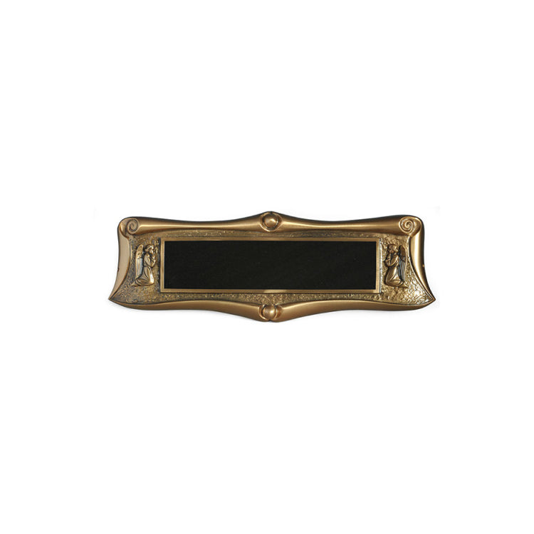 Classic Scroll EZ-Plaque, Single Crypt