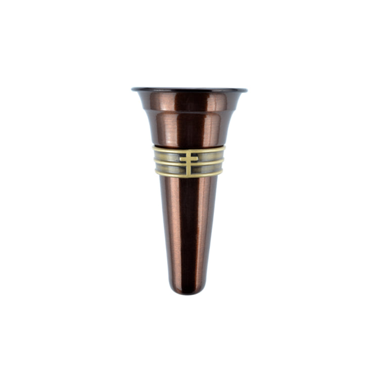 Bronze Ring Vase with Cross