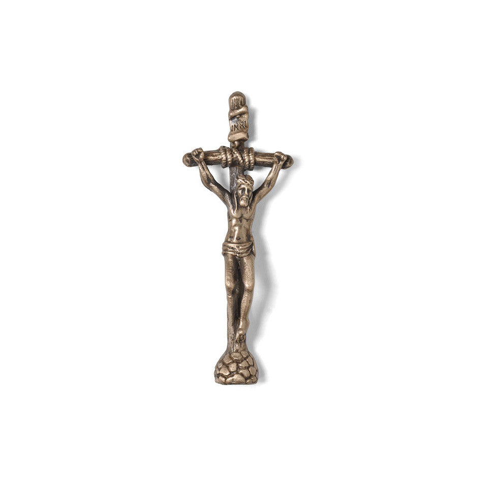 John Paul II Crucifix Emblem - Global Bronze