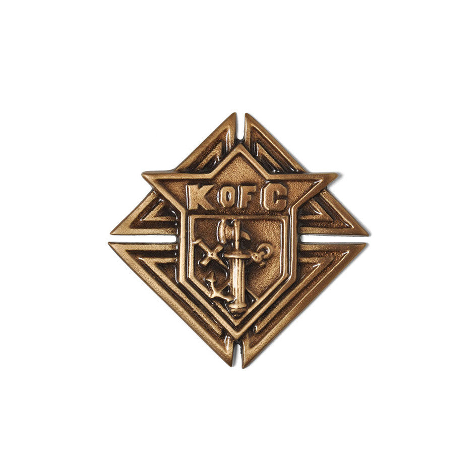 Knights Of Columbus Emblem - Global Bronze
