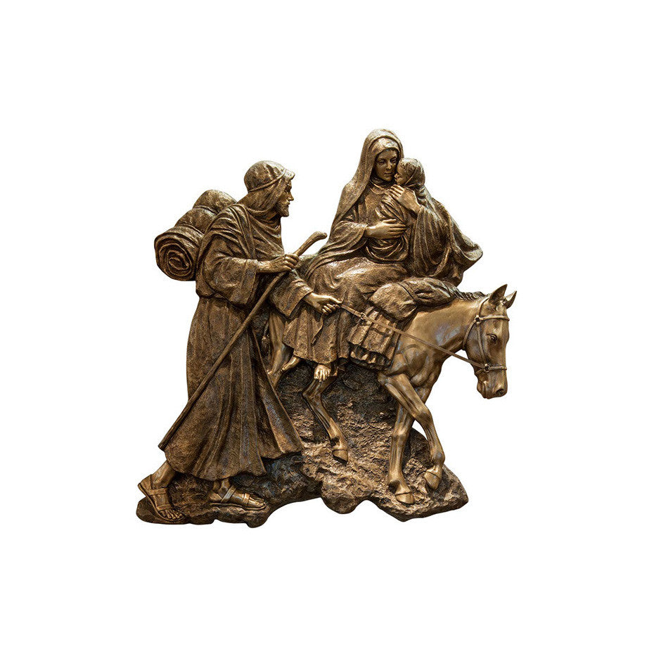 Life of Christ Relief - Flight to Egypt - Global Bronze