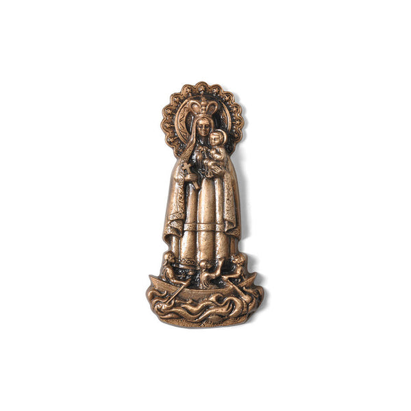 Madonna De La Cobra Emblem - Global Bronze