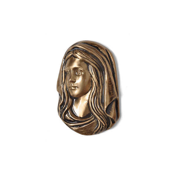 Madonna Head Emblem - Global Bronze