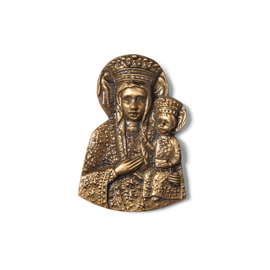 Madonna Of Czestochowa Emblem - Global Bronze