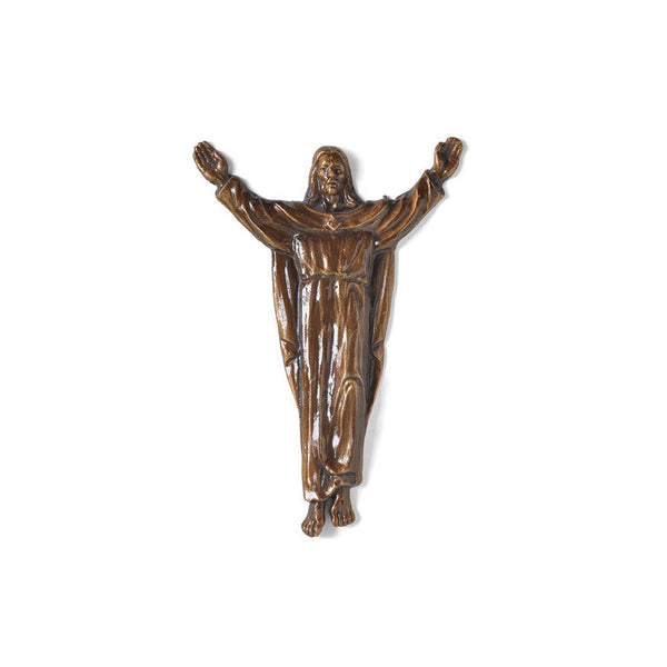 Resurrected Christ Emblem - Global Bronze