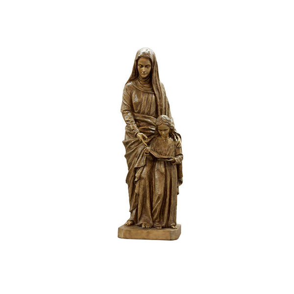 St. Anne with Child Statue - Global Bronze