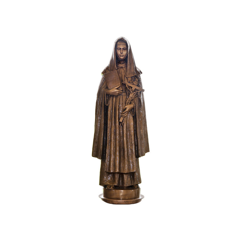 St. Catherine of Siena Statue - Global Bronze