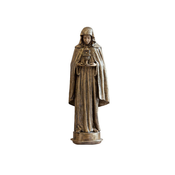St. Chiara Statue - Global Bronze