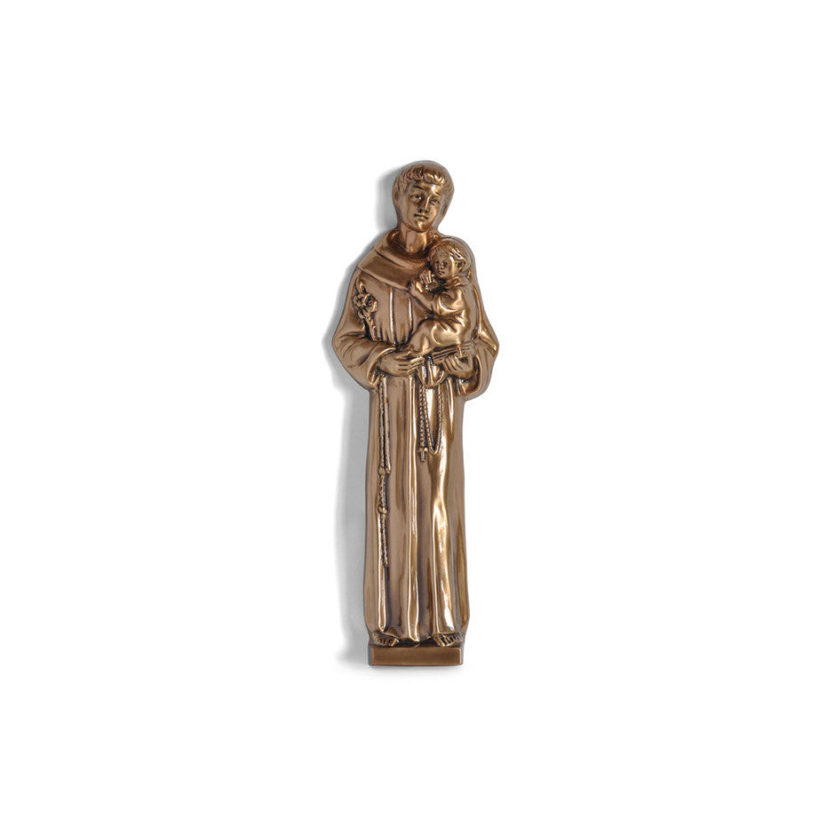 St. Anthony & Child Emblem - Global Bronze