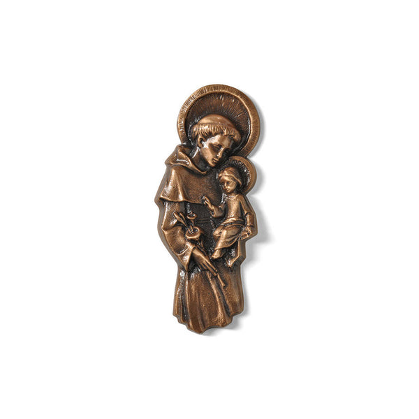 St. Anthony With Child Emblem - Global Bronze