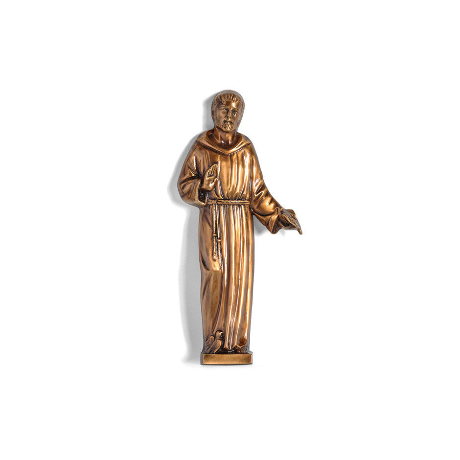 St. Francis & Dove Emblem - Global Bronze