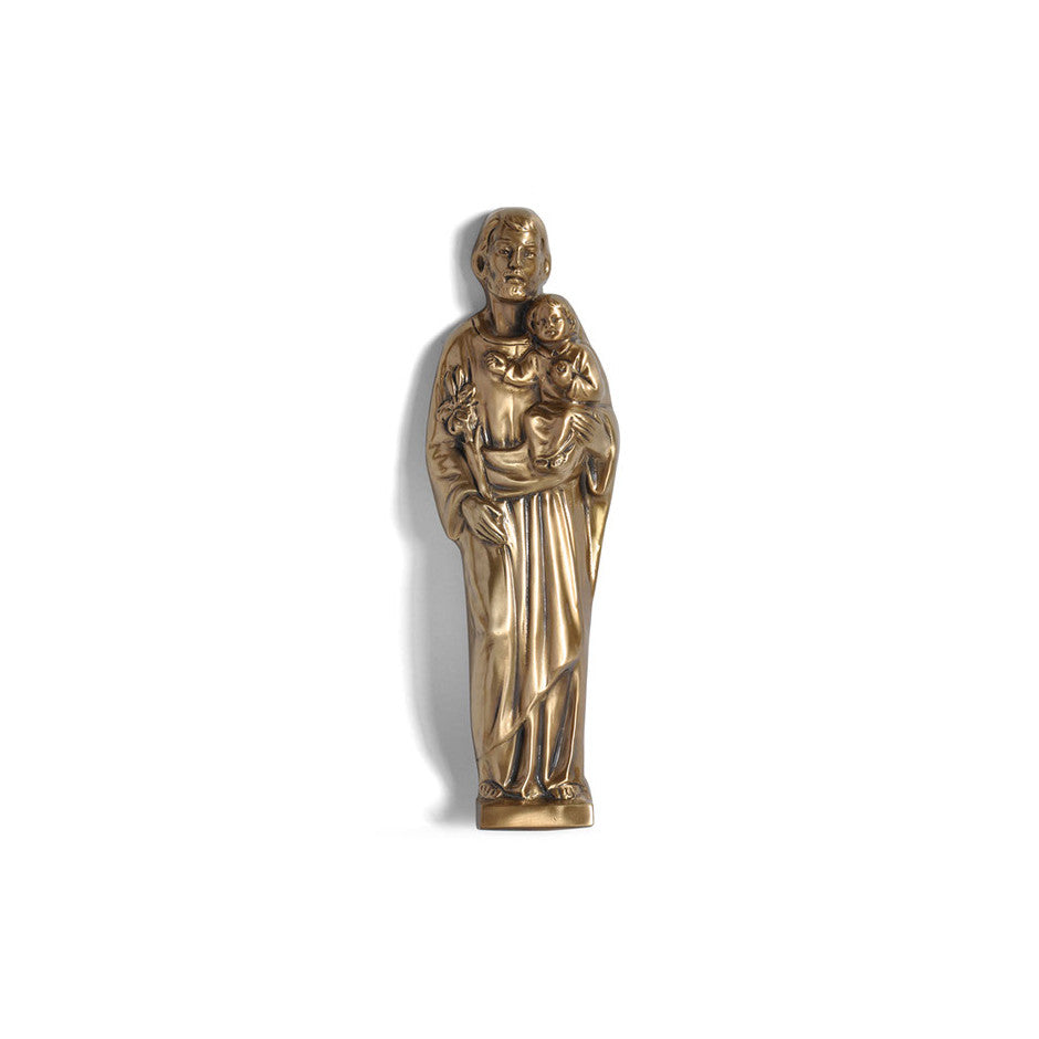St. Joseph & Child Emblem - Global Bronze