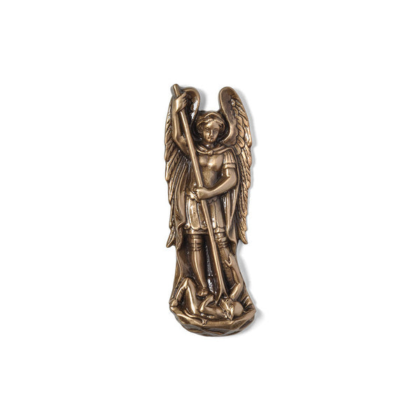 St. Michael The Archangel Emblem - Global Bronze