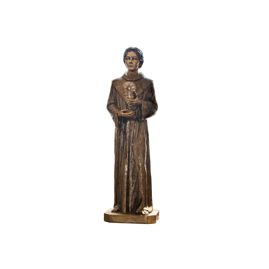 St. Paschal Baylon Statue - Global Bronze