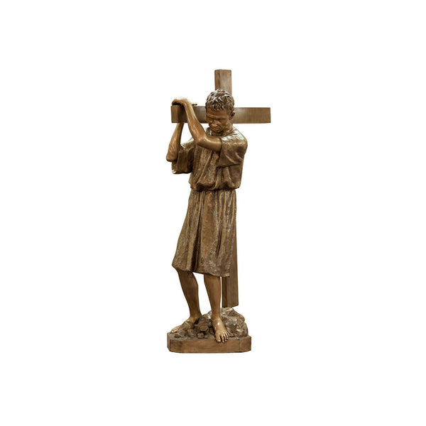 St. Simon of Cyrene Statue - Global Bronze